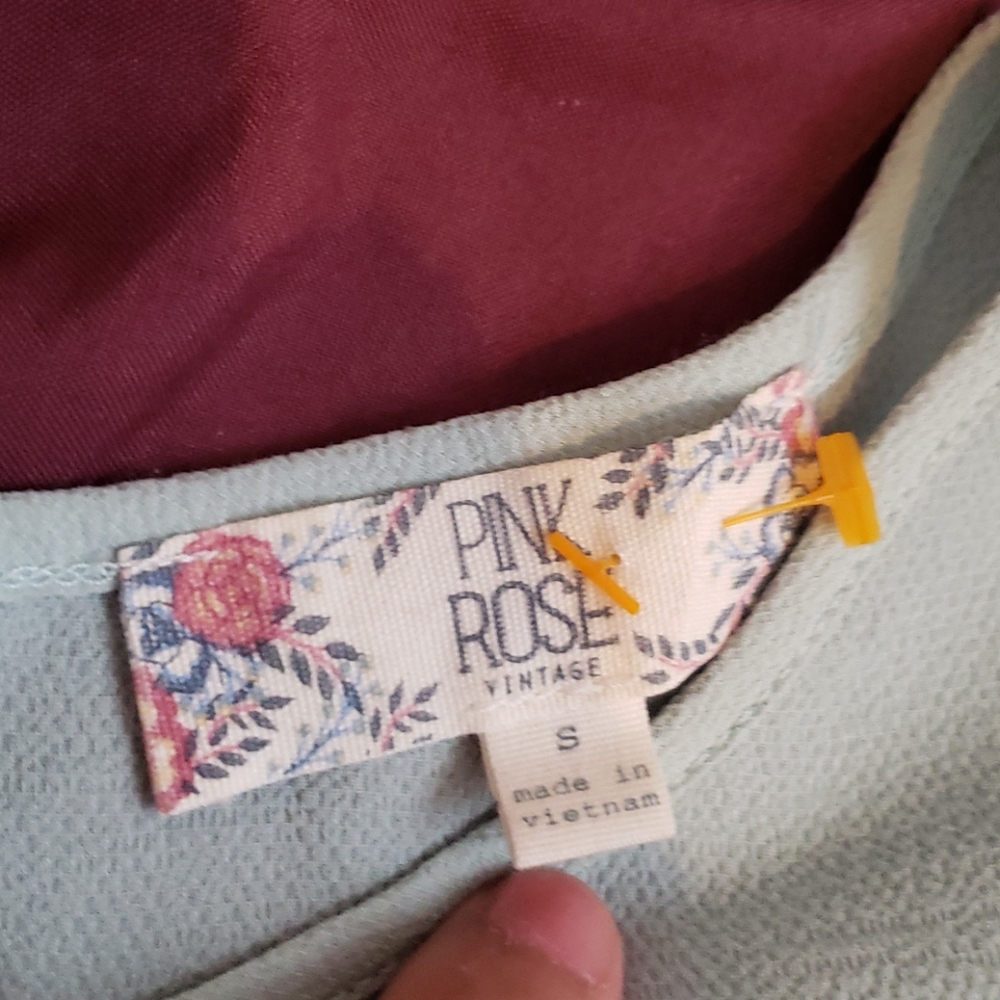 PINK ROSE SHIRT - Picture 2 of 3